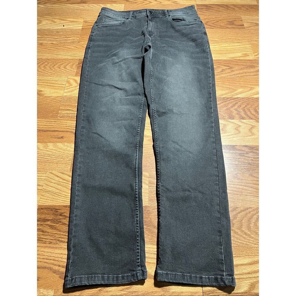 The Perfect Jeans NYC Men’s Black Athletic Fit Jeans 34x34